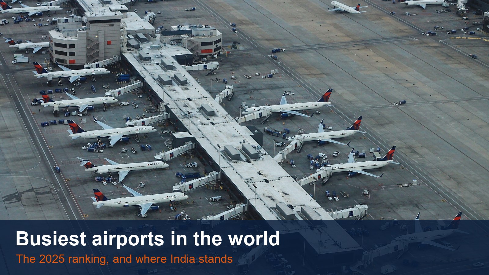 Busiest Airports in the World: 2025 Ranking and Where India Stands
