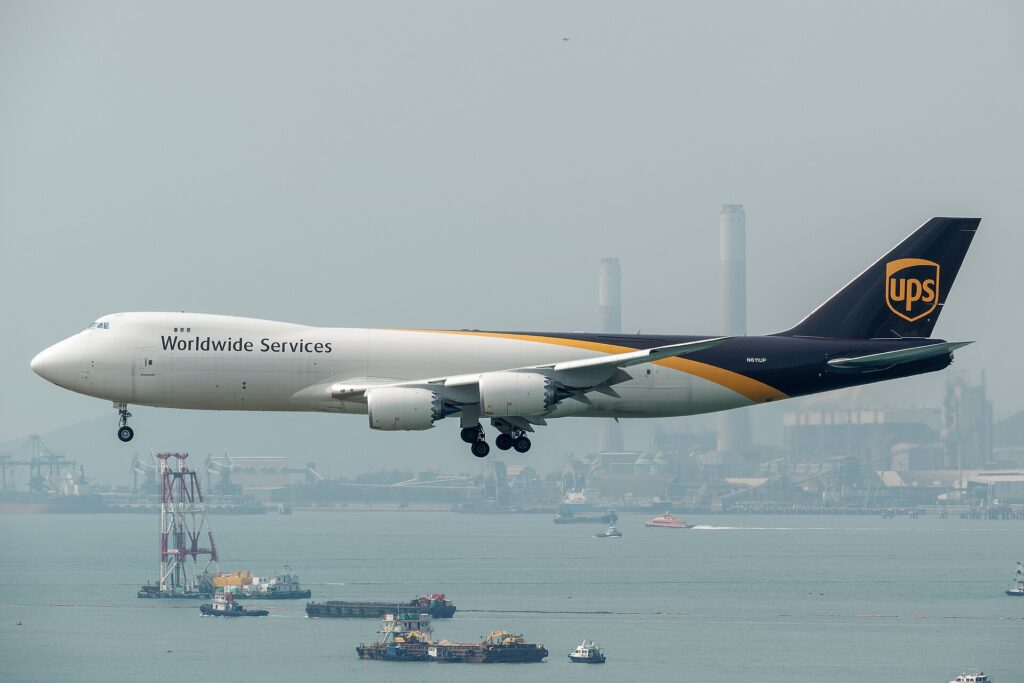 UPS Boeing 747-8F freighter registration N611UP
